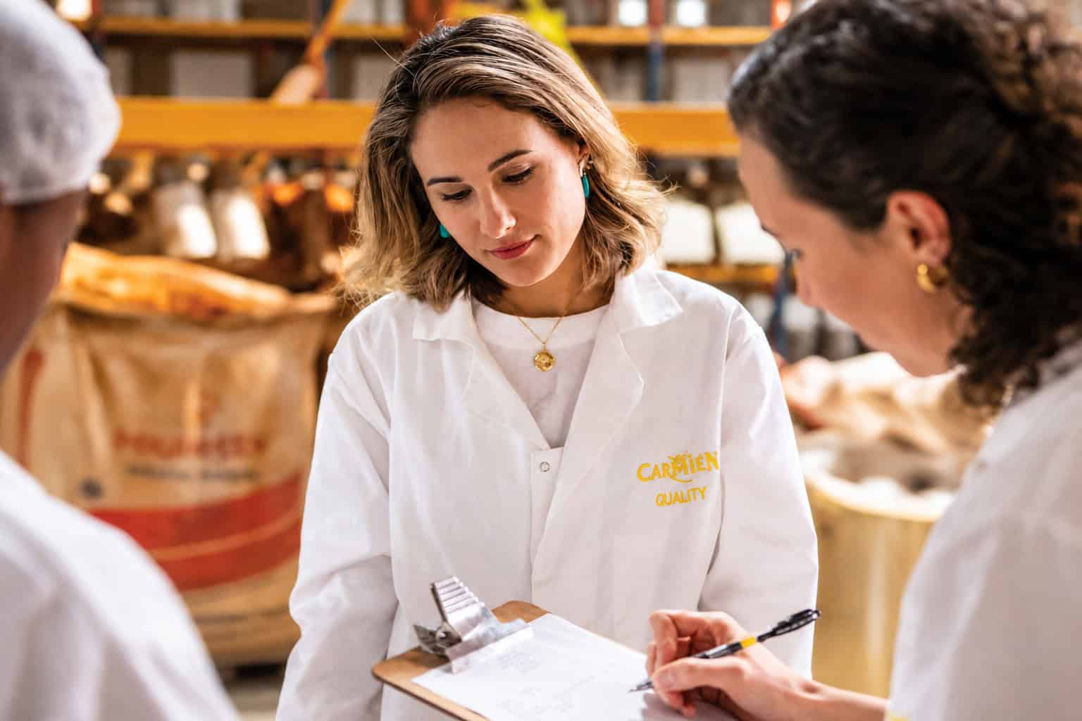 Quality Control in the Carmien Rooibos Tea Warehouse
